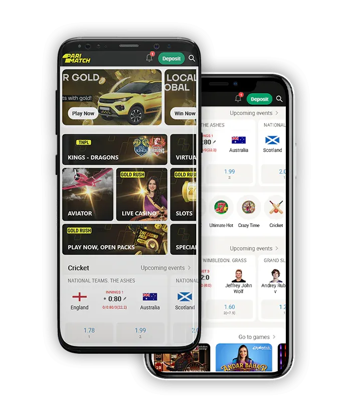 Pantalla de la Fortunazo App con casino online y apuestas deportivas en Chile